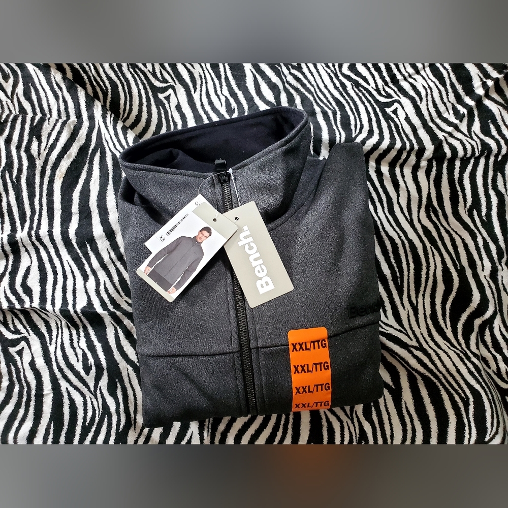 Bench xxl jacket coat sweater grey - Picture 2 of 7